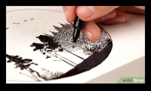 Stippling burvība: detalizētu mākslas darbu izveide ar punktiem