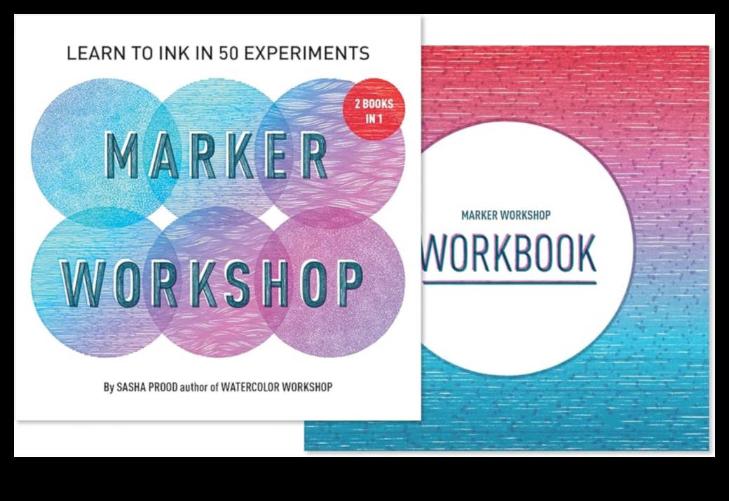 Marķieru darbnīca Atbrīvojiet savu radošumu 3 Marķieru darbnīca: mākslinieciskās meistarības metožu izpēte