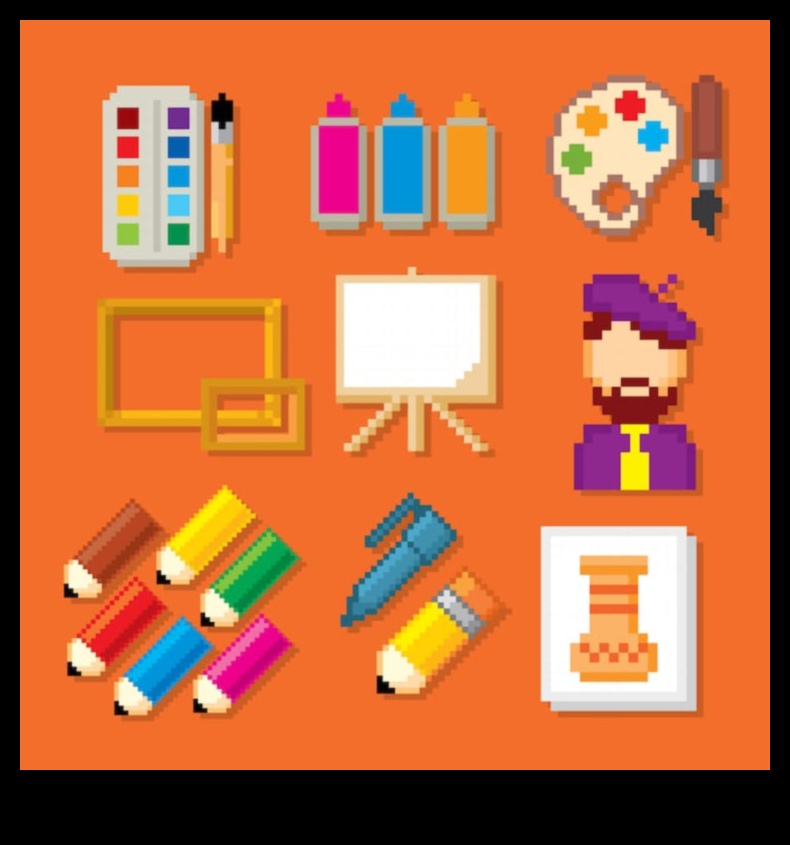 Pikseļu maģija: līniju pārvēršana digitālā mākslinieciskā skaistumā