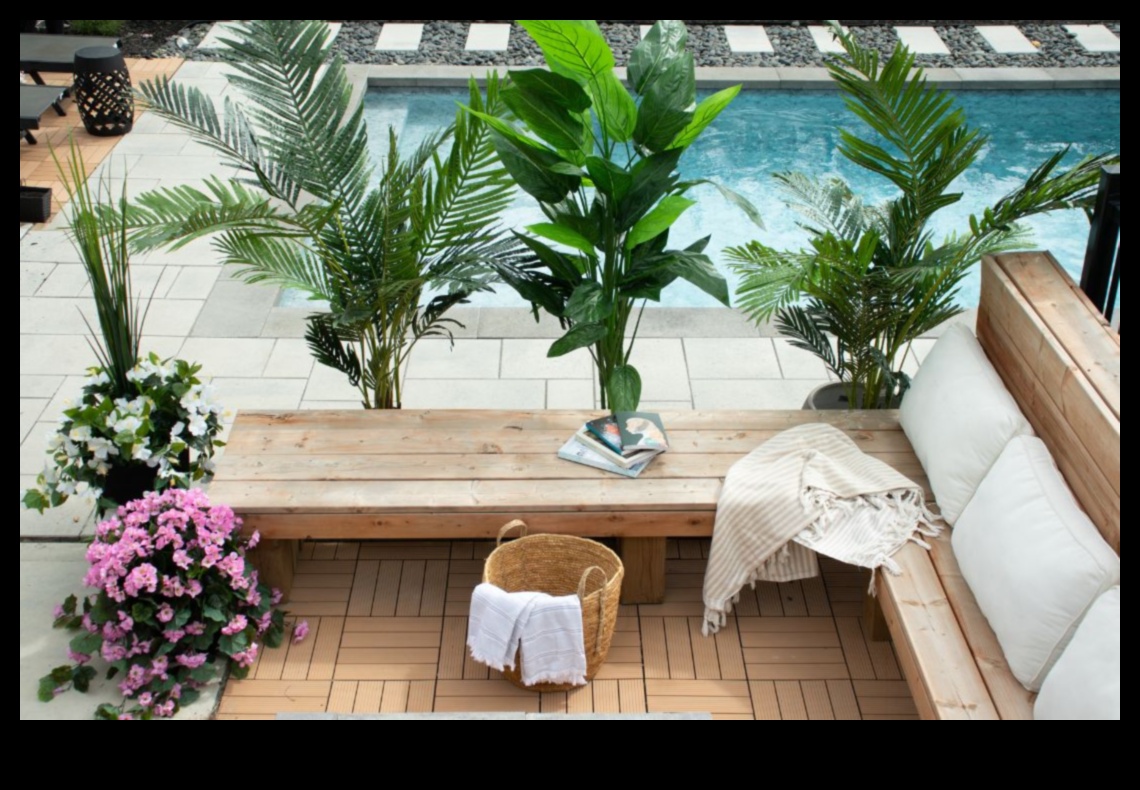 Greenery Glam: izceliet savu dārzu ar elegantiem akcentiem