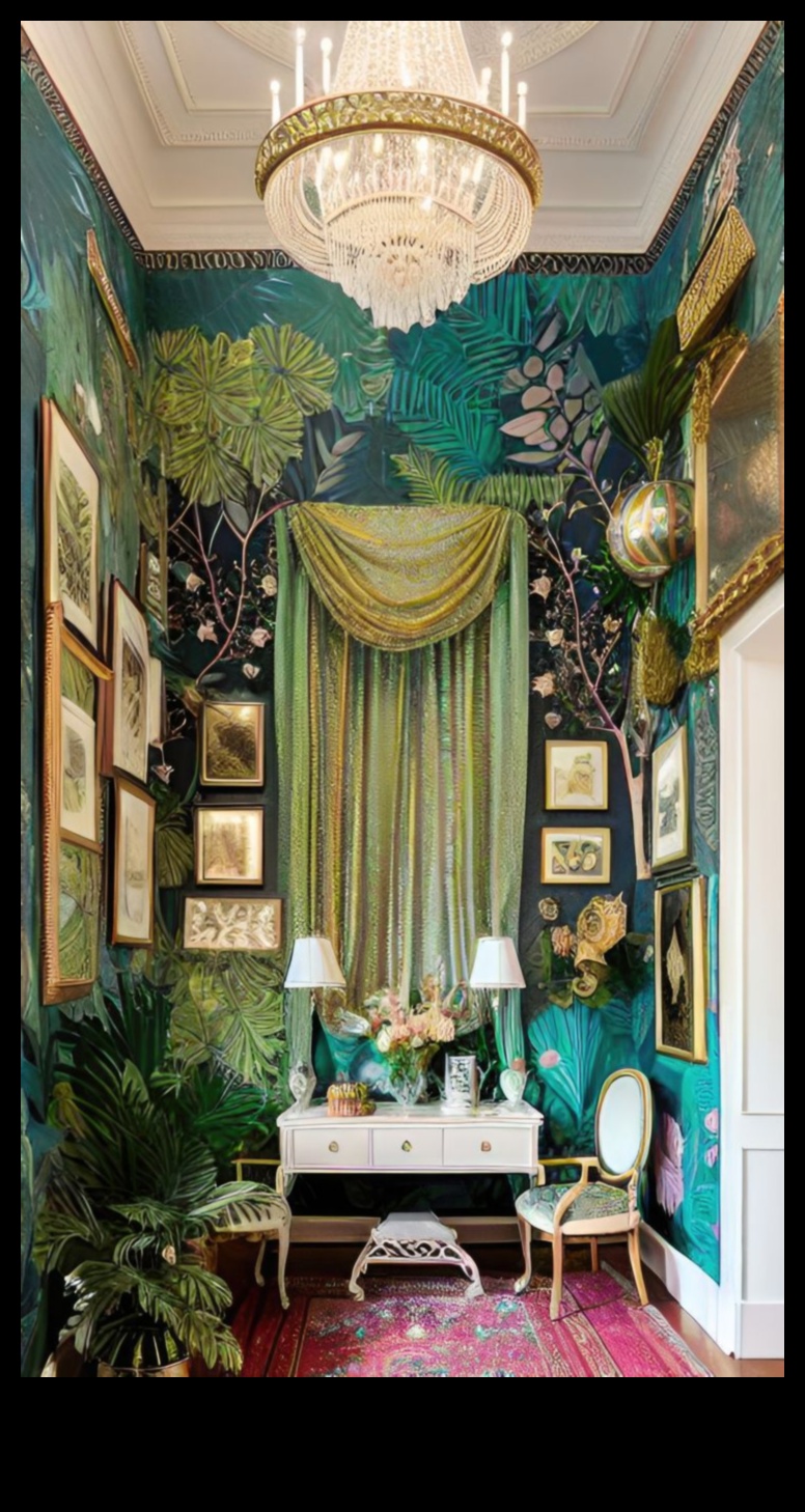 Garden Grandeur: paceliet savu telpu ar mākslinieciskiem akcentiem