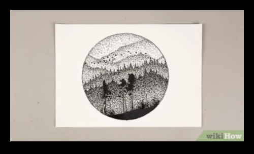 Stippling burvība: detalizētu mākslas darbu izveide ar punktiem