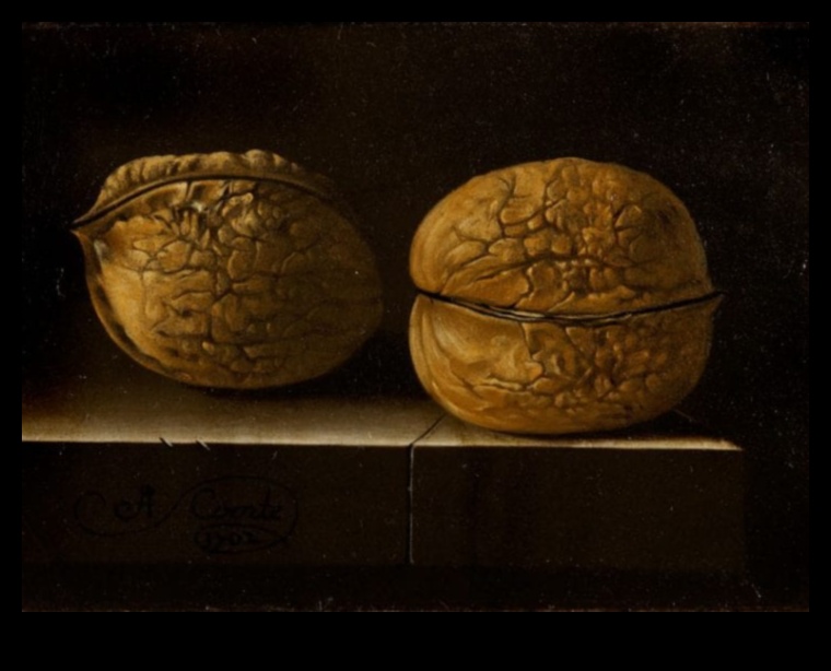 Klusuma tveršana: klusā daba detalizētā reālismā